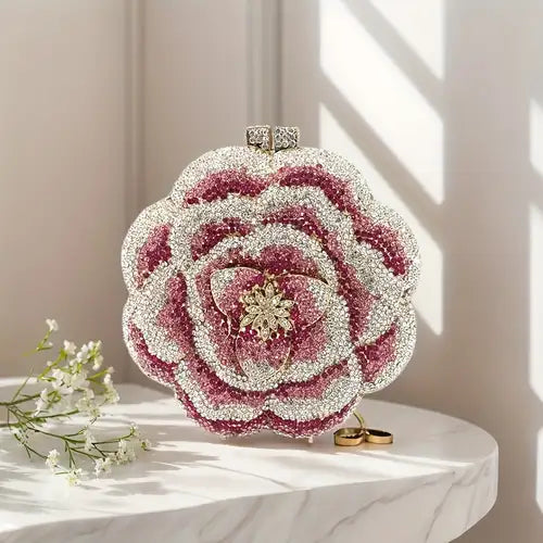 Jeline Flower Clutch Bag